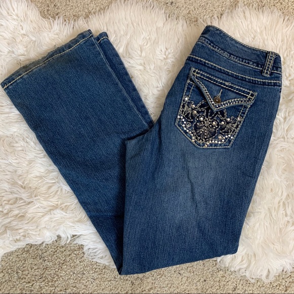 nine west boot cut jeans